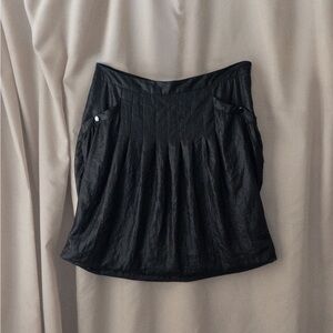 Diesel Black A-Line Skirt